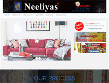 Tablet Screenshot of neeliyas.com